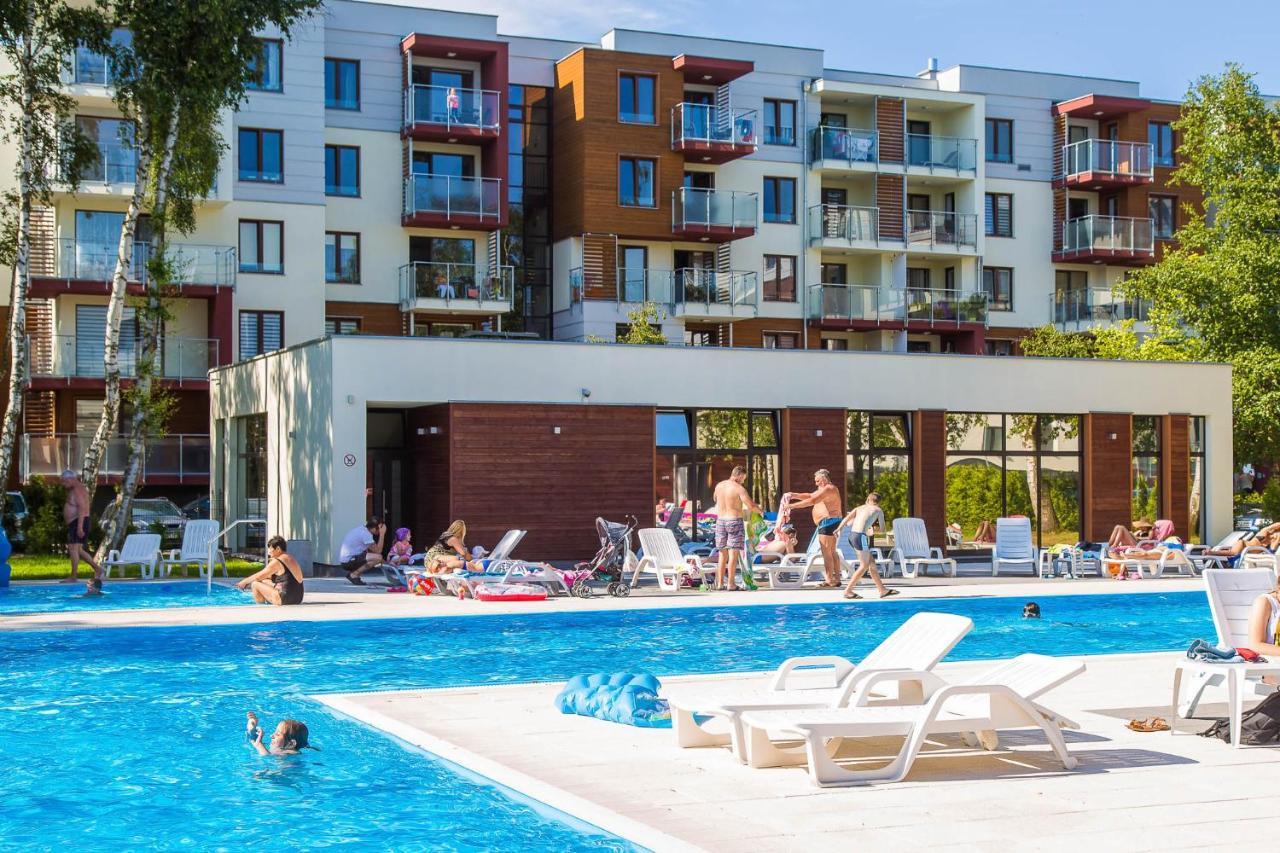 Apartament Pomaranczowy Z Basenem,Sauna-Blisko Morza. Kolobrzeg Bagian luar foto