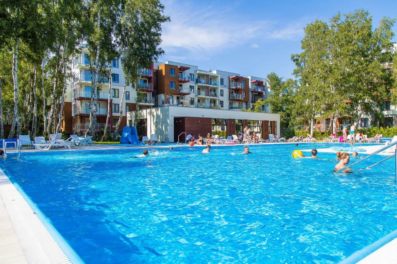 Apartament Pomaranczowy Z Basenem,Sauna-Blisko Morza. Kolobrzeg Bagian luar foto