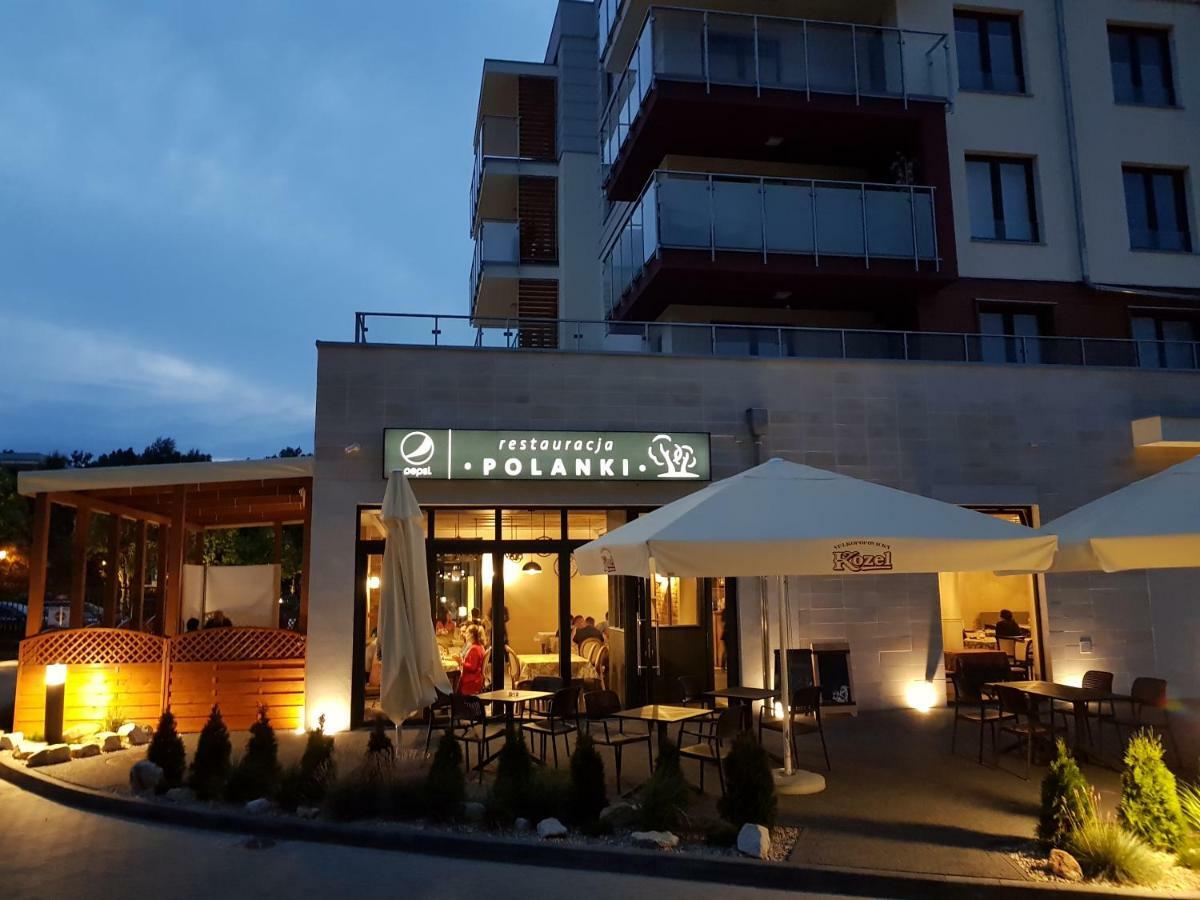 Apartament Pomaranczowy Z Basenem,Sauna-Blisko Morza. Kolobrzeg Bagian luar foto